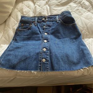 Free people Jean shirt